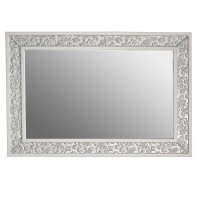 Зеркало Атолл Валенсия ivory (серебро)
