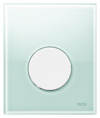 Клавиша смыва TECE loop Urinal, стекло зеленое, кл