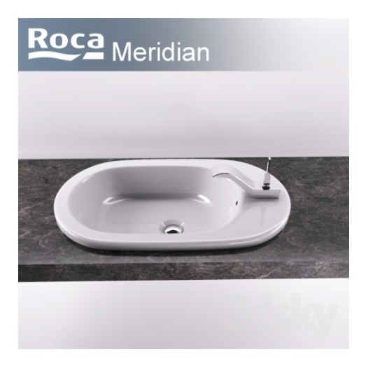 Умывальник Roca Meridian /60х34/ (белый) 32724E000